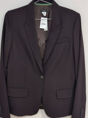J Crew Brown Blazer NWT